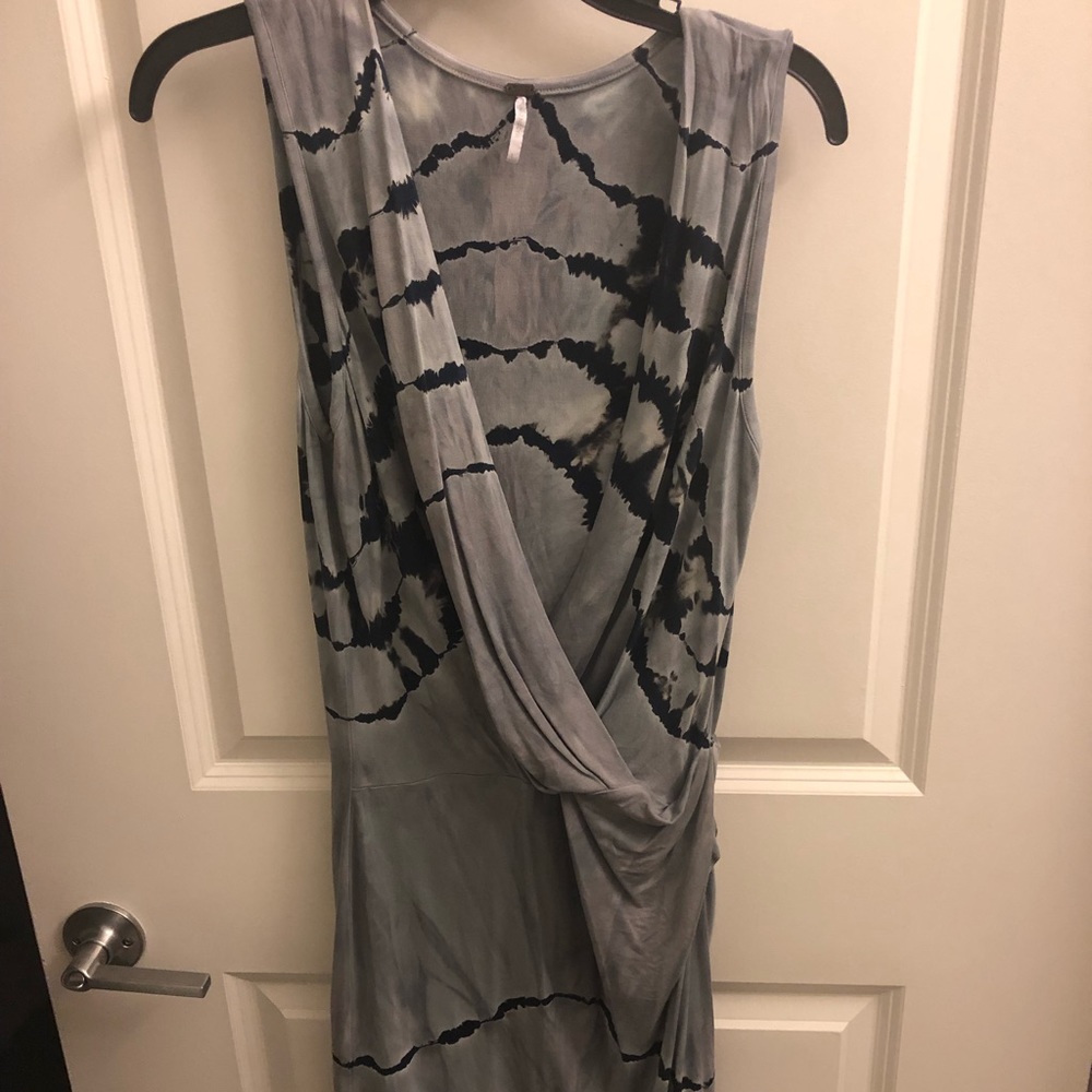 Young fabulous and broke blue mini dress
